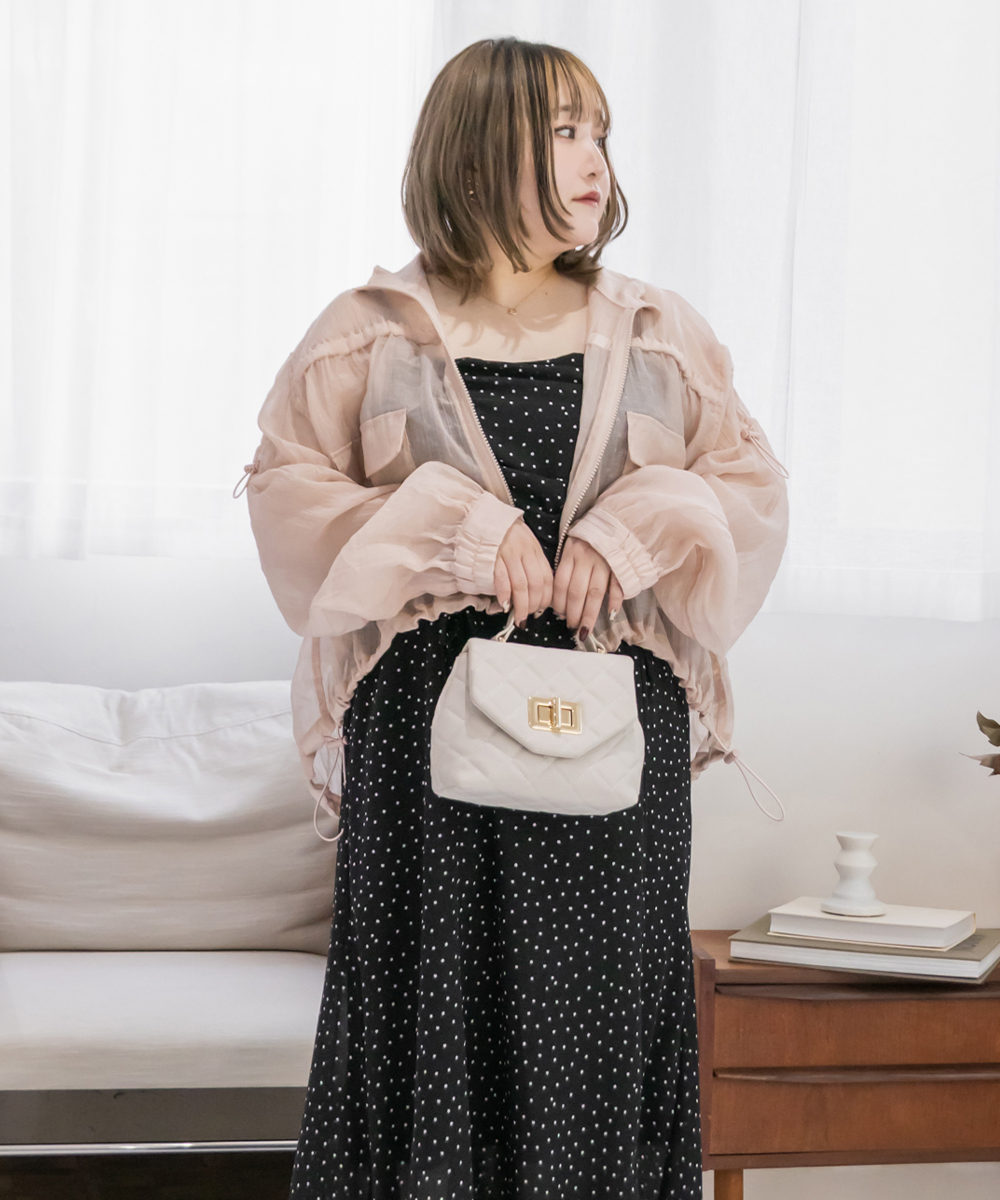 シャーリングシアーワッシャーブルゾン