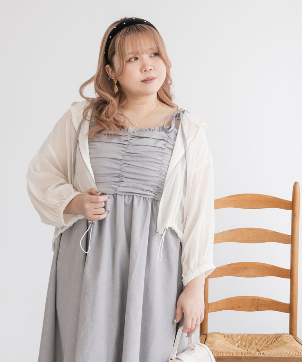 CLETTEオリジナルドロストシアーパーカーブルゾン