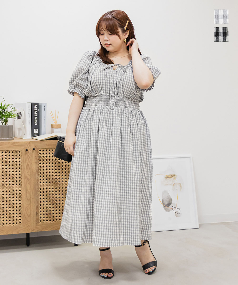 1枚でサマになる！ワンピースを1枚で着られる季節到来♡