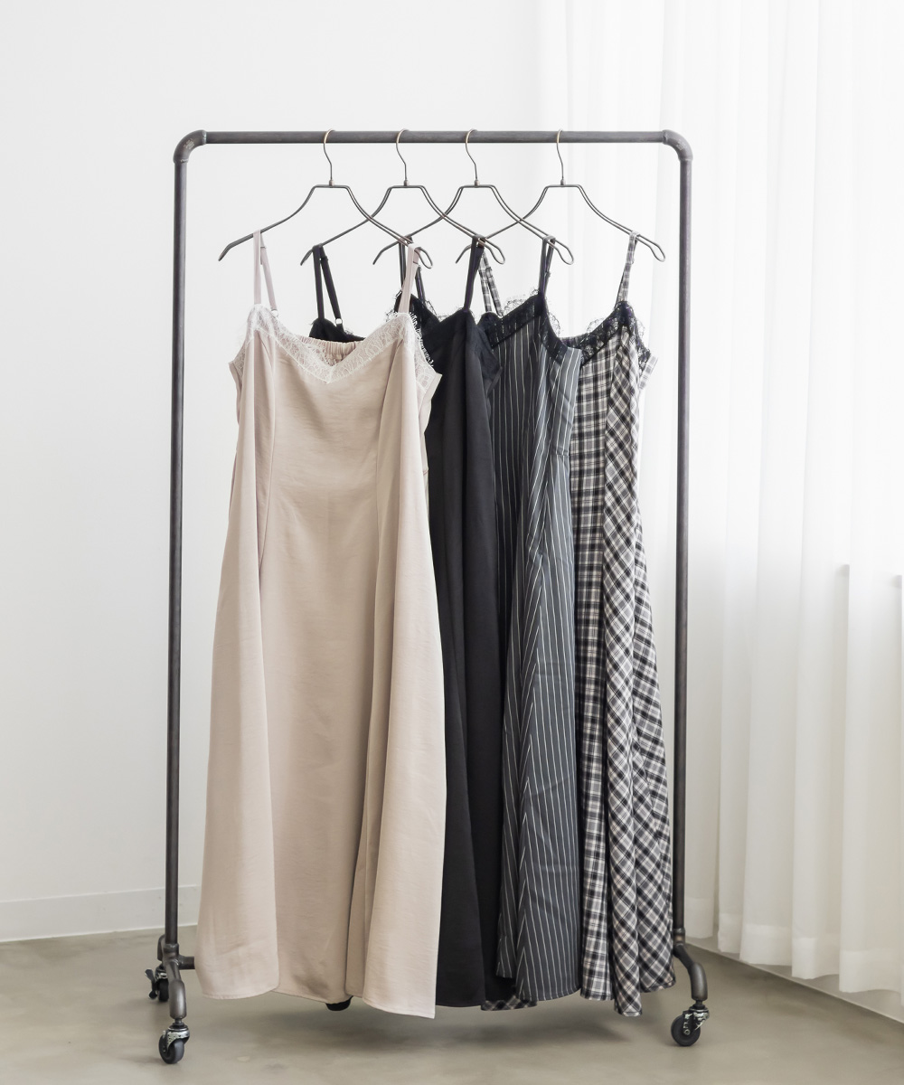 CLETTEオリジナル★レース使いキャミワンピース