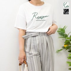 刺繍ロゴTシャツ4