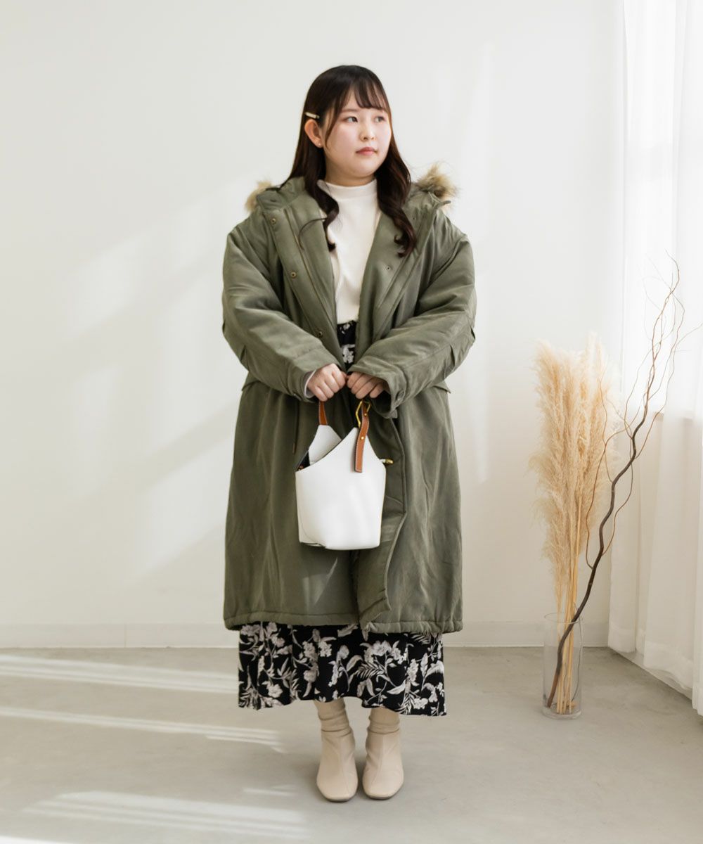 ジルスチュアート キッズ ファーコート 100センチ （ドライウール  