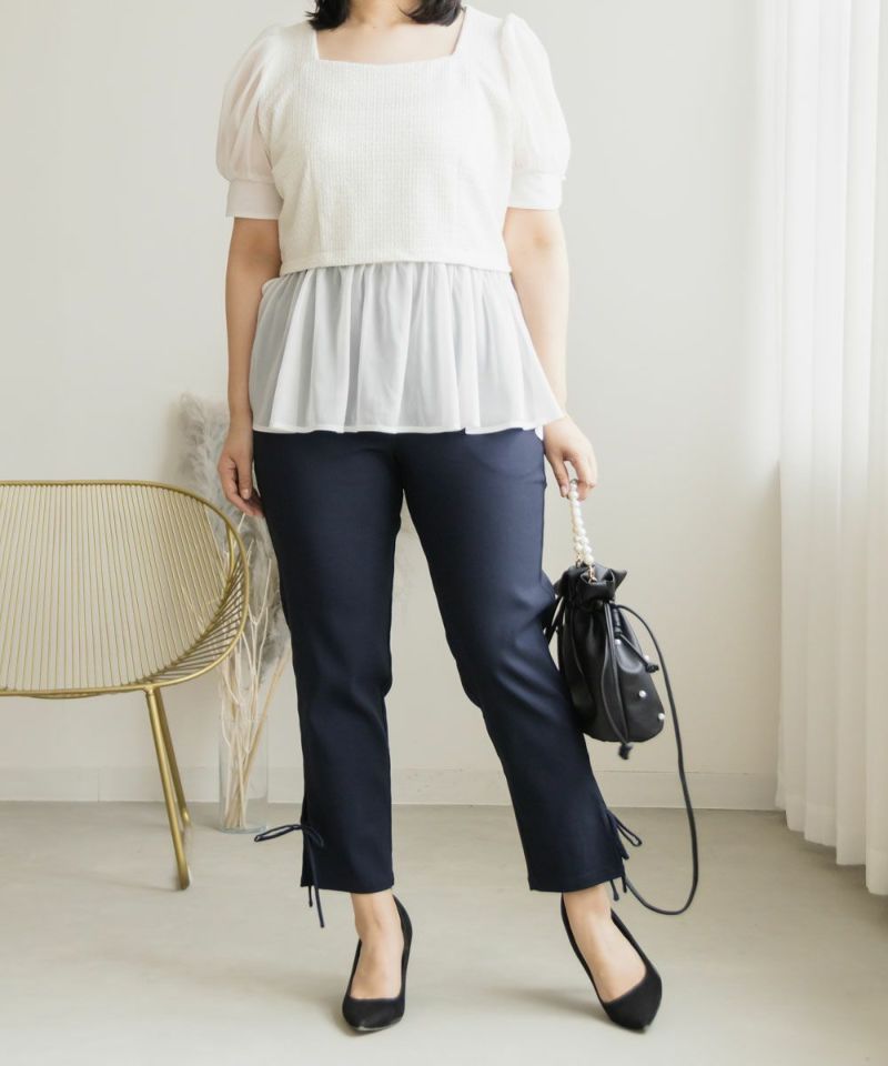 美品　Rene　ルネ　ウエストリボン　テーパードパンツ　ストレート　サイズ36 楽天市場】【全品2BUY15%OFFクーポン】SC-LLサイズ [低身長