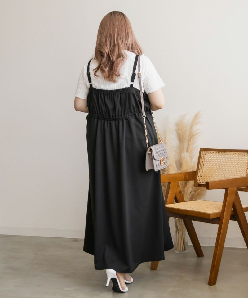 セール】[24SS]GENTLE SILK2WAYキャミワンピース【セットアップ