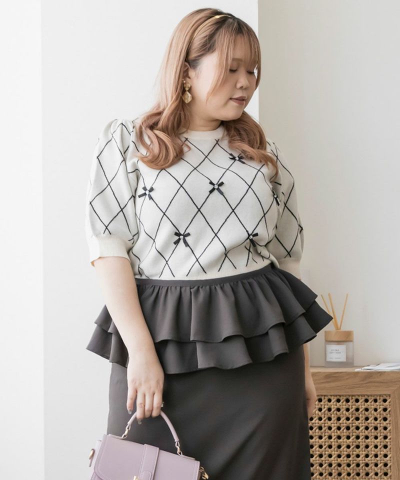 crewre online shop / バックタックナロースカート