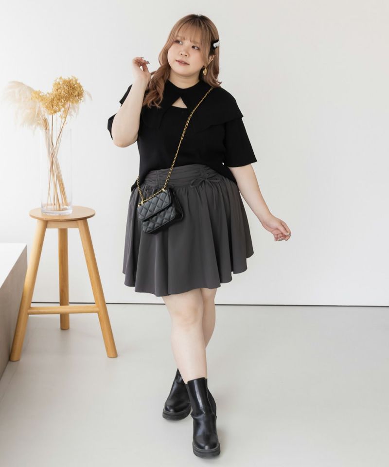 【大特価】カーキベージュ 迷彩柄 カモフラージュ柄 プリーツミニスカート ミニスカート 韓国 インポート 通販
