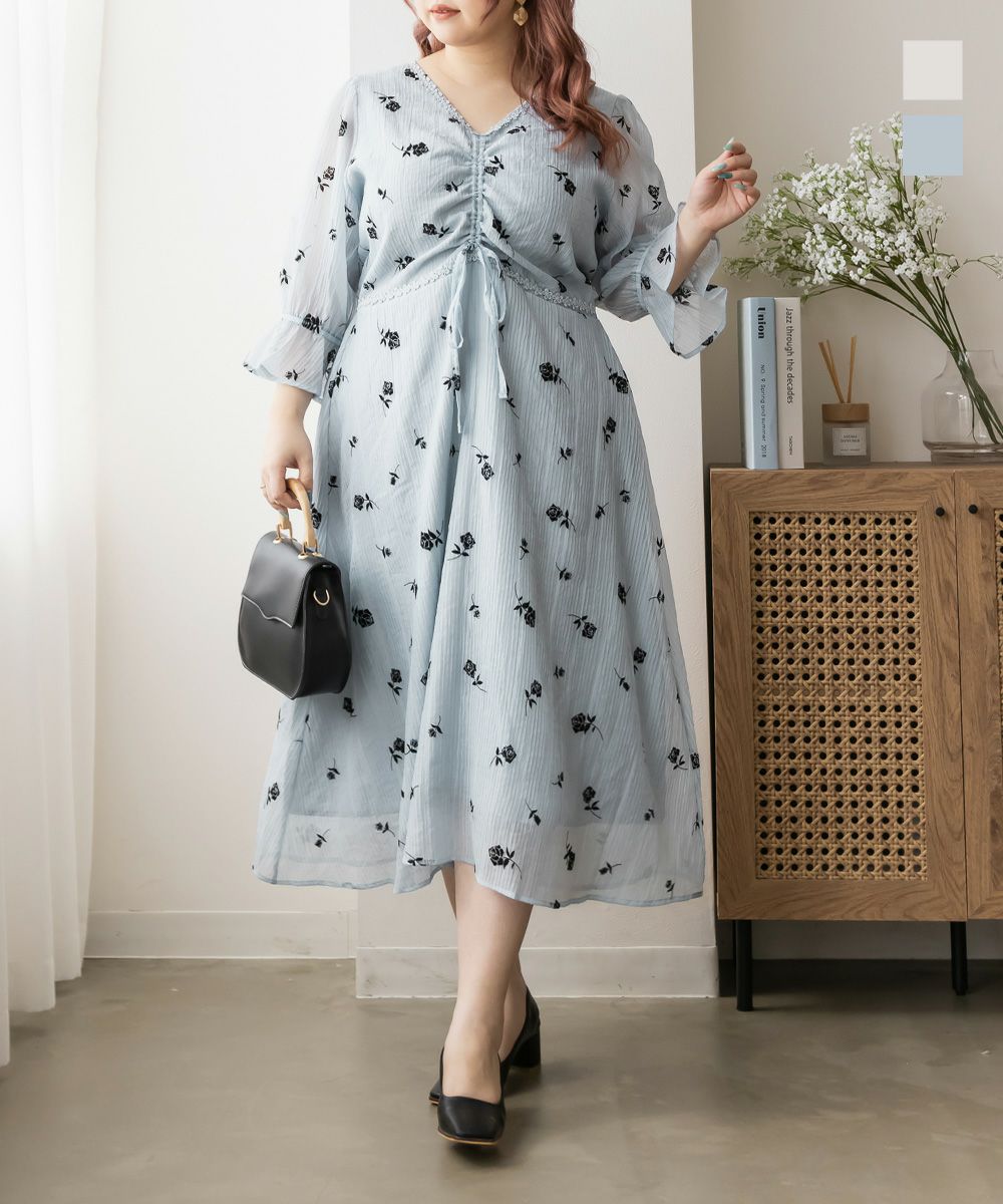 ワンピース 86センチ （長袖ワンピース 130センチ 花柄 （CLETTE  