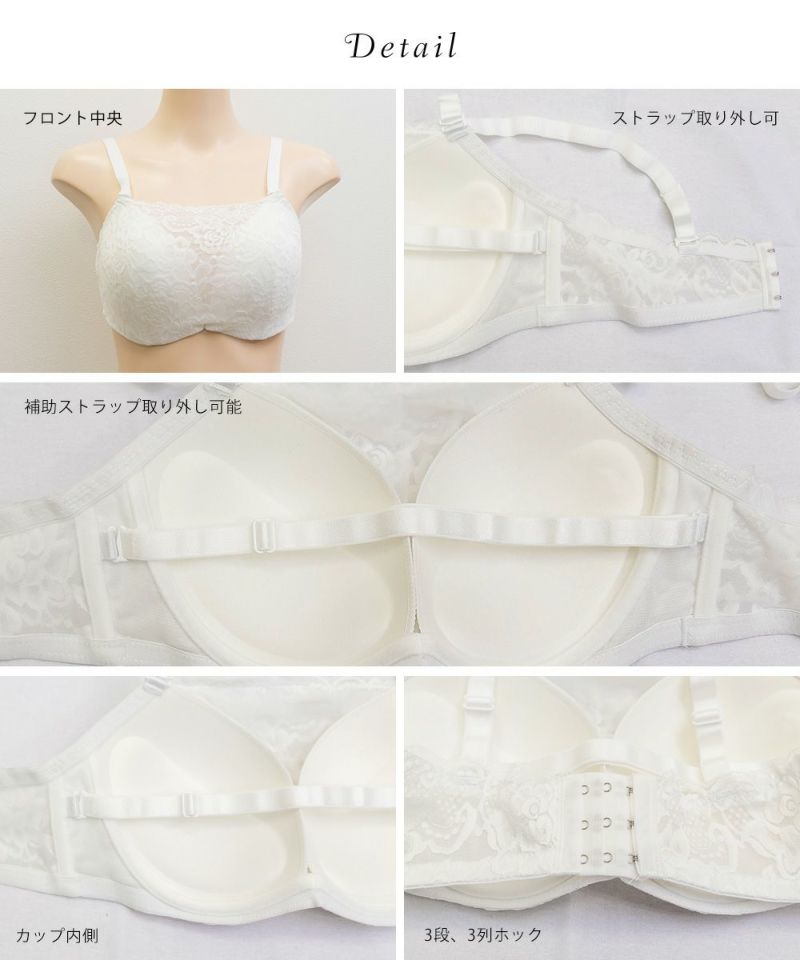 【新品含ブランド8点セット‼️】バーバリー/グッチ/ステラ(サイズ:2-3歳) 胸元カバー2WAYブラジャー&ショーツセット | 大きいサイズ