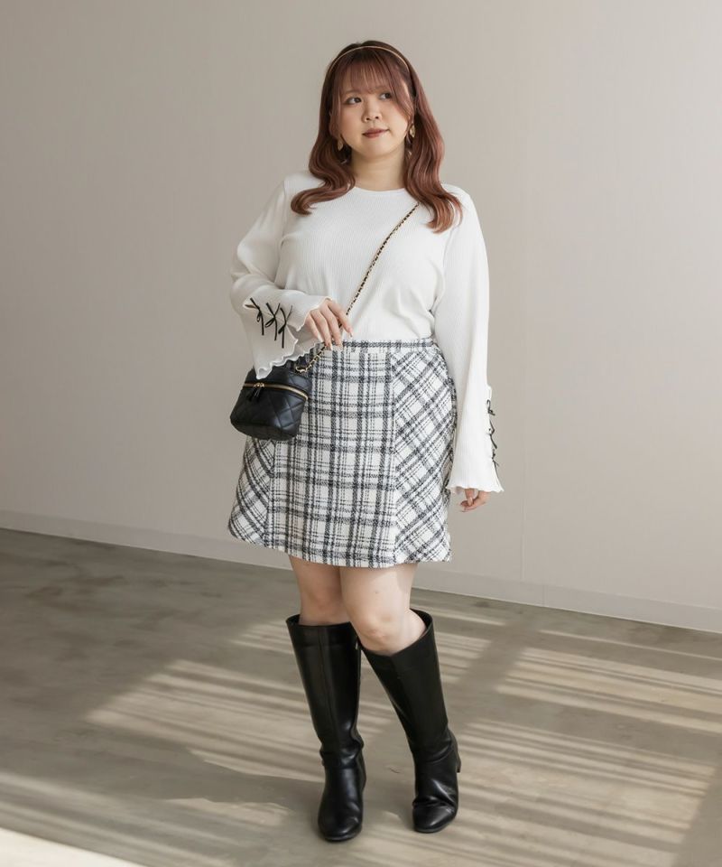 セルフォード 23SS リボンフレアブラウス 長袖 プルオーバー 38 白 TOPS（トップス）｜CELFORD（セルフォード）の通販サイト【公式】
