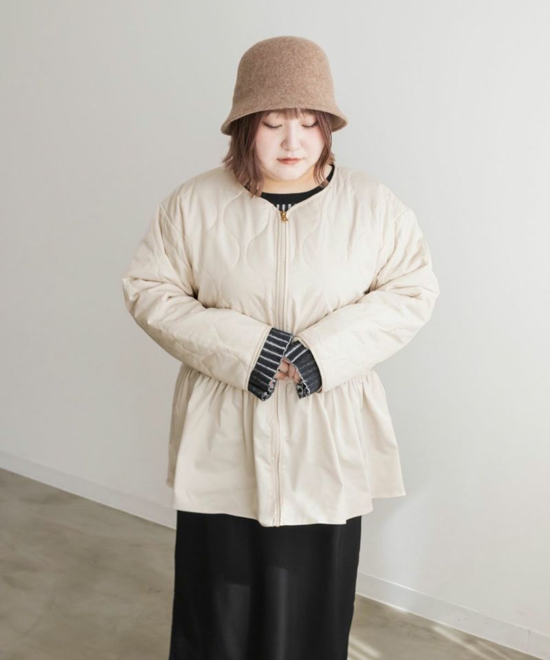 RUIRUE BOUTIQUE ダウンコート ダウンジャケット ダブルバック