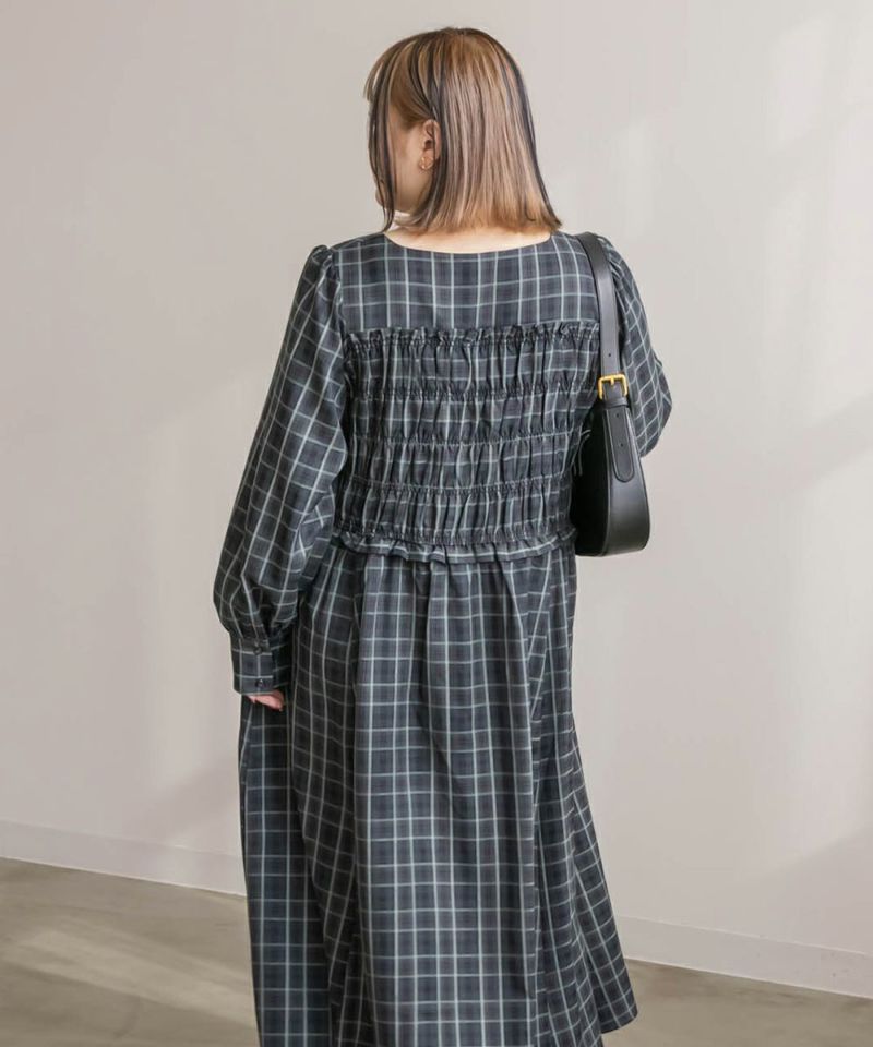Scye 【30%OFF】サイ リネン キャンブリック タック ドレス