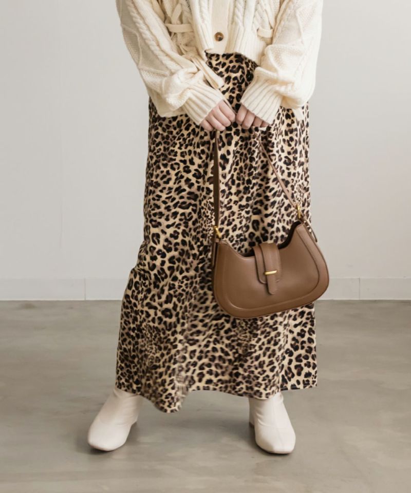 日本未入荷◆VIPセール【CELINE】レオパード ギャザー スカート VIPセール！奇跡！】CELINE（セリーヌ）スカート (CELINE