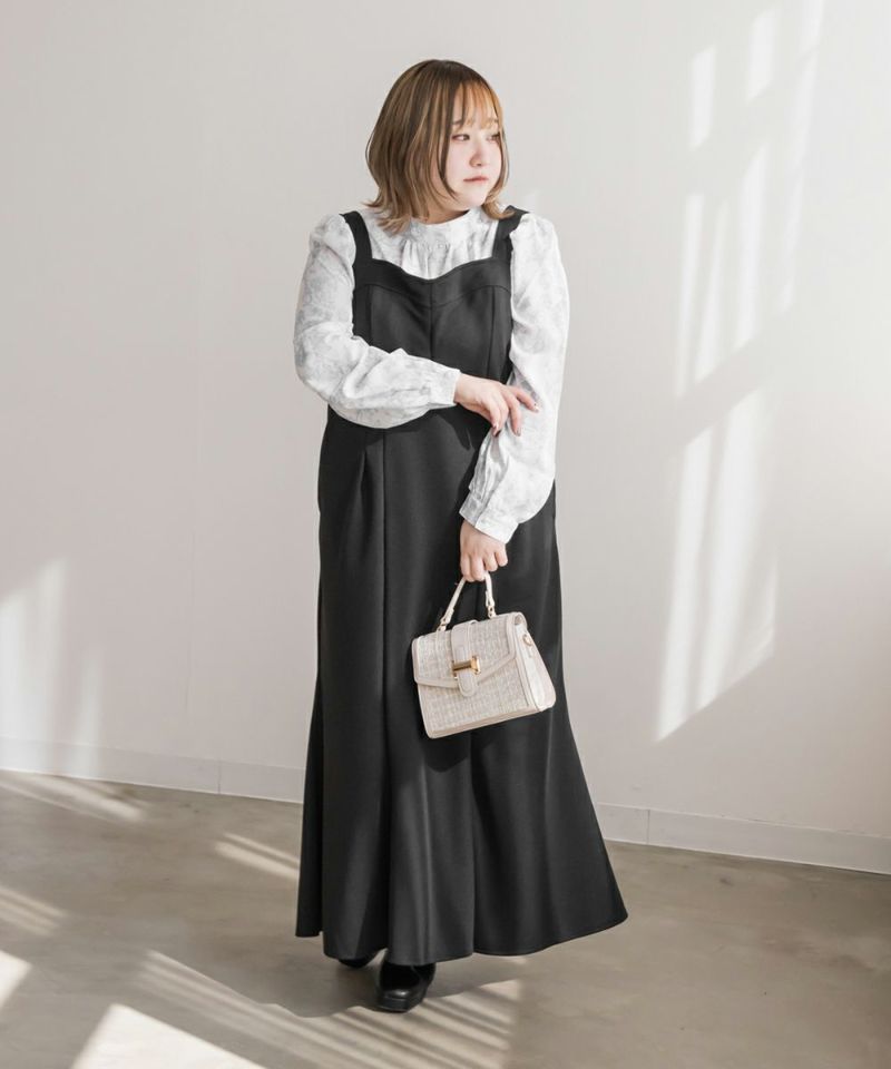 超美品の CLETTEオリジナル☆カットツイルマーメイドワンピース | CLETTE(クレット)【公式】 レディース専門店 大きいサイズ ワンピース