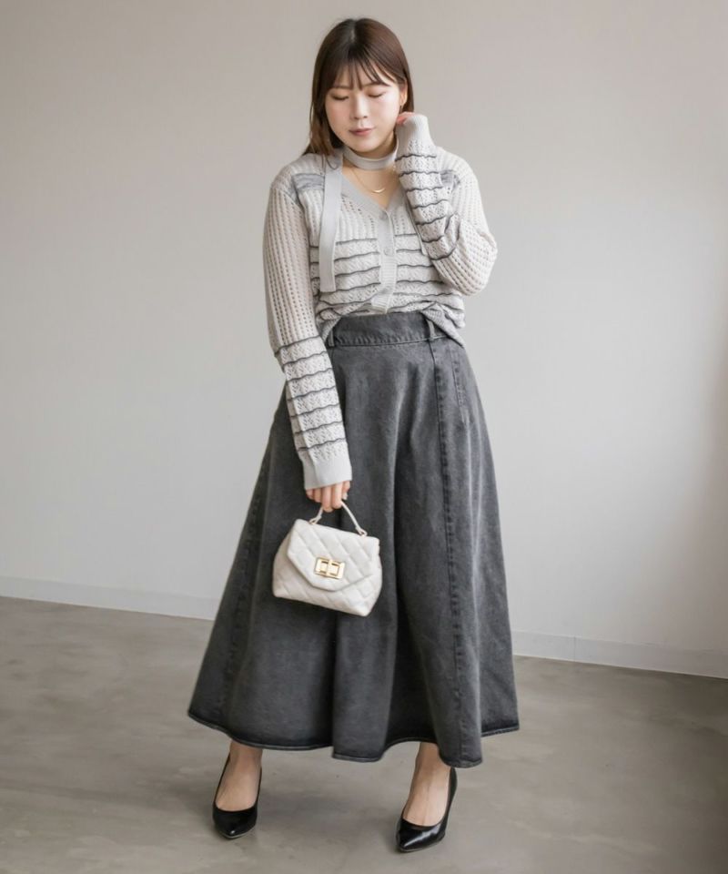 グレーカーデな様 スナップホックのカーディガン｜衣料品｜中川政七商店 公式サイト