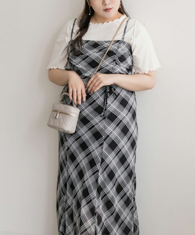 CHICWISH★シフォンキャミワンピース☆ セール】ドビーシフォンキャミワンピース（ワンピース