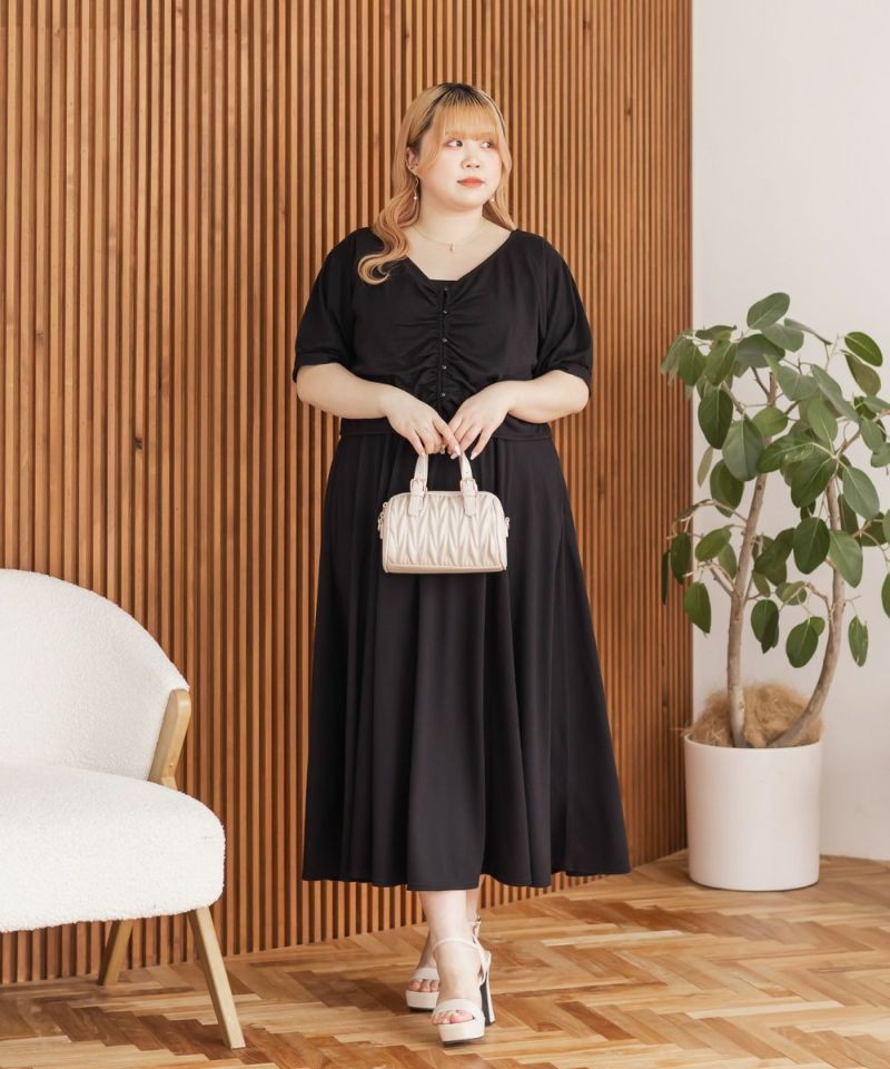 CLETTEオリジナル☆2WAYトップスセットワンピース | 大きいサイズ