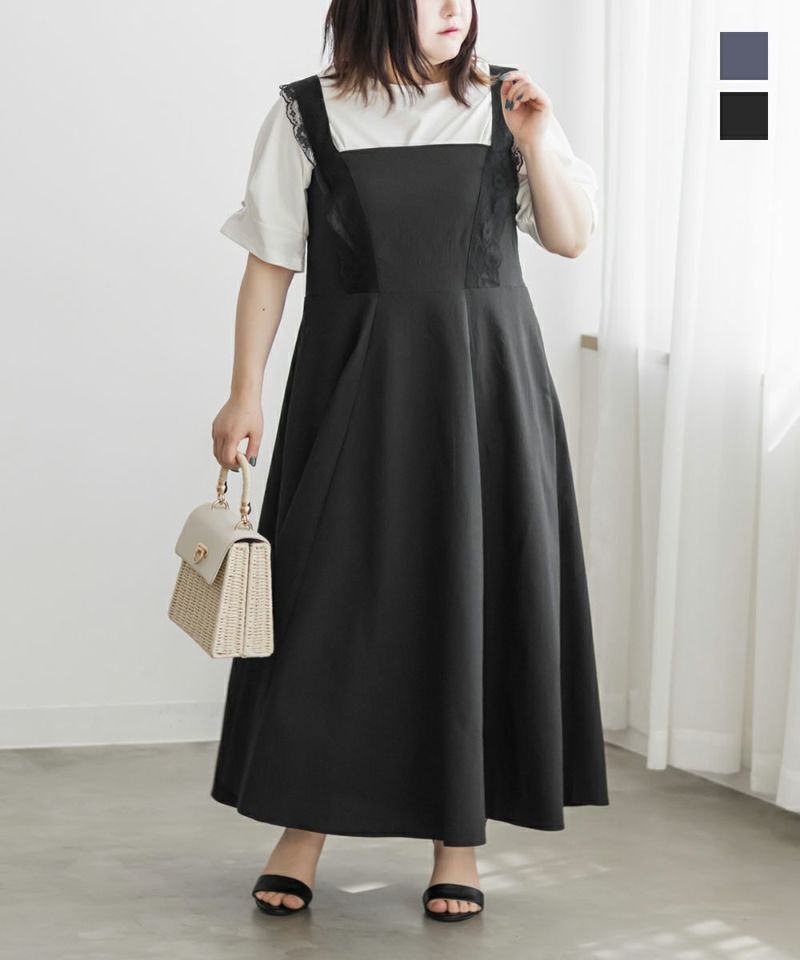 美品【CLETTE】ワンピース レディース シンプル 3L 早い者勝ち 韓国