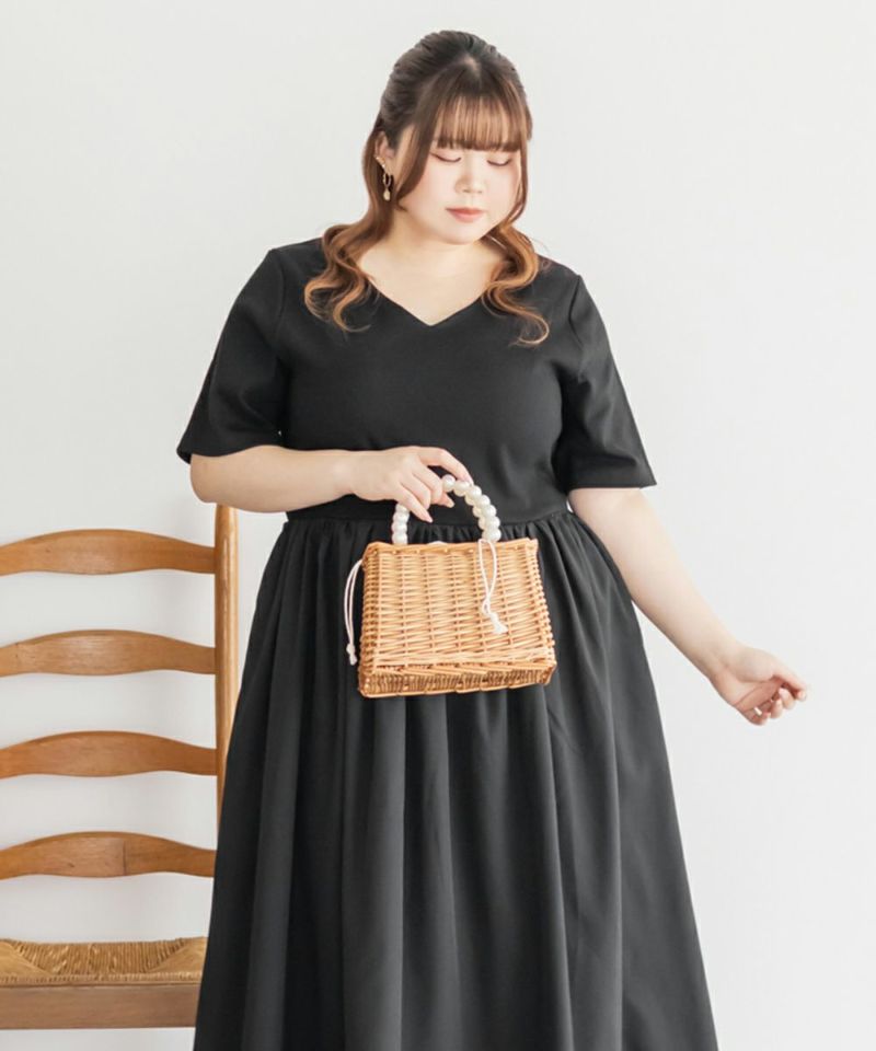 ✨日本製✨ シーレット 2 ロングワンピース ドッキング 綿100