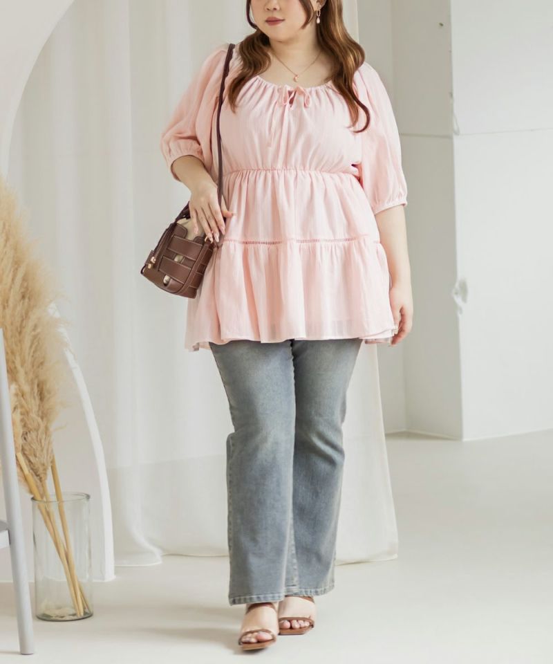モガチュニックブラウス Sawa a la mode レディース チュニック ブラウス シャツ