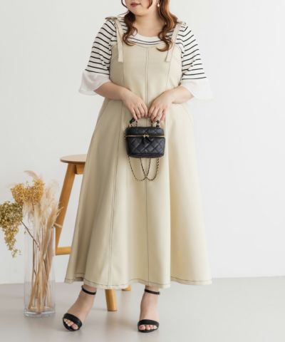 新品タグ付き】ラトータリテ ミックスツイード台形スカート