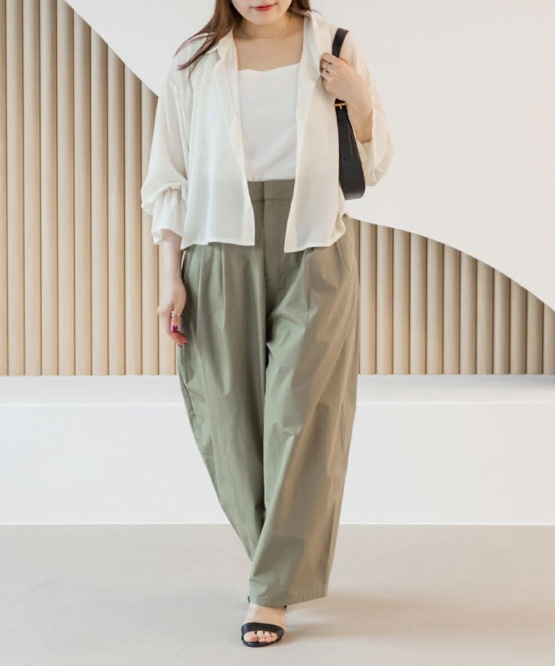 【CLEL】 XSサイズ プライム TR 3Dタックパンツ CLEL（クレイル）の「【CLEL】Prime TR 3D Tuck Pants