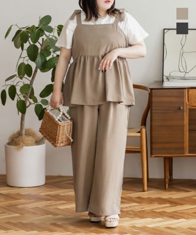 新品タグ付き♥クミキョク大きいサイズ♥デイジー柄ワンピースチュニック 大きいサイズレディース通販|チュニック・ワンピース