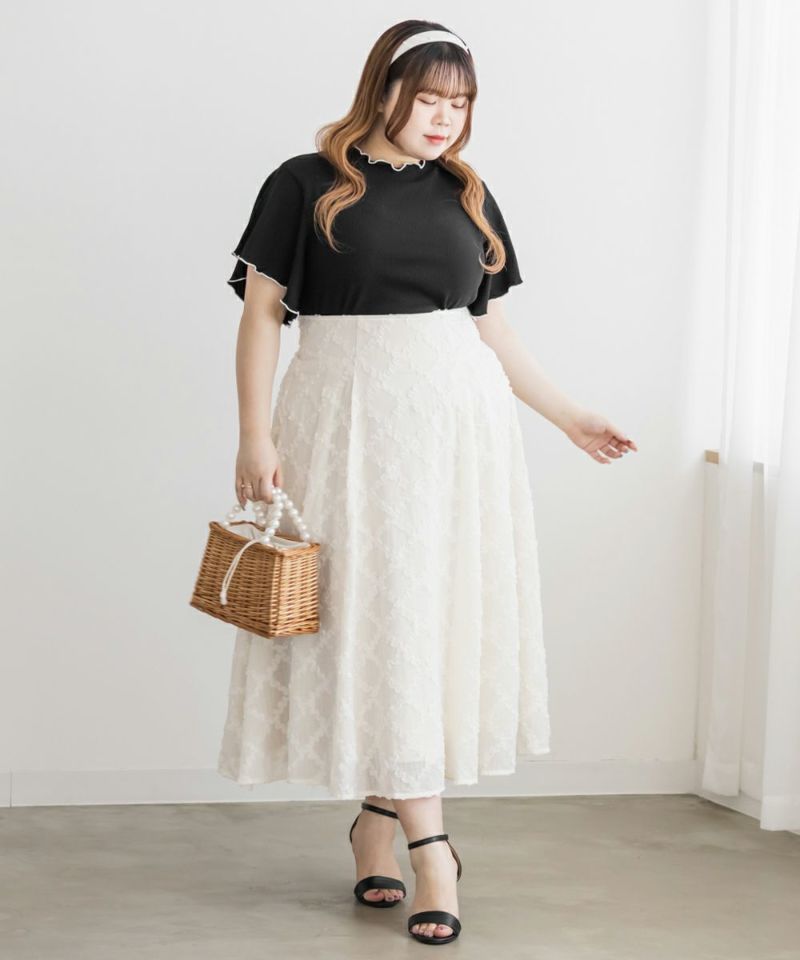大きいサイズ レディース CLETTEオリジナル★メローリブニット メローリブニット（ニット/セーター）｜CLETTE（クレット）の