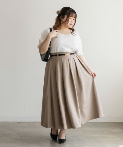 CLETTEオリジナル☆カシュクールニットワンピース | 大きい
