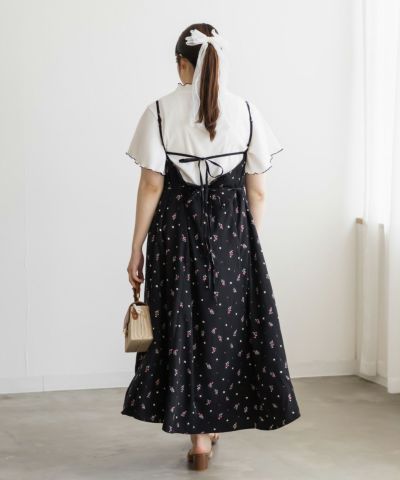 CLETTE　クレット　カシュクールニットワンピース　ピンクモカ　４Ｌ CLETTEオリジナル☆カシュクールニットワンピース | 大きい