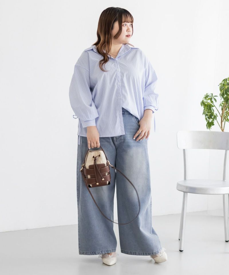 CLEESTE ストライプシャツ CLESSTE(クレスト) ストライプシャツCLS SH 2207 CLS SH 2207