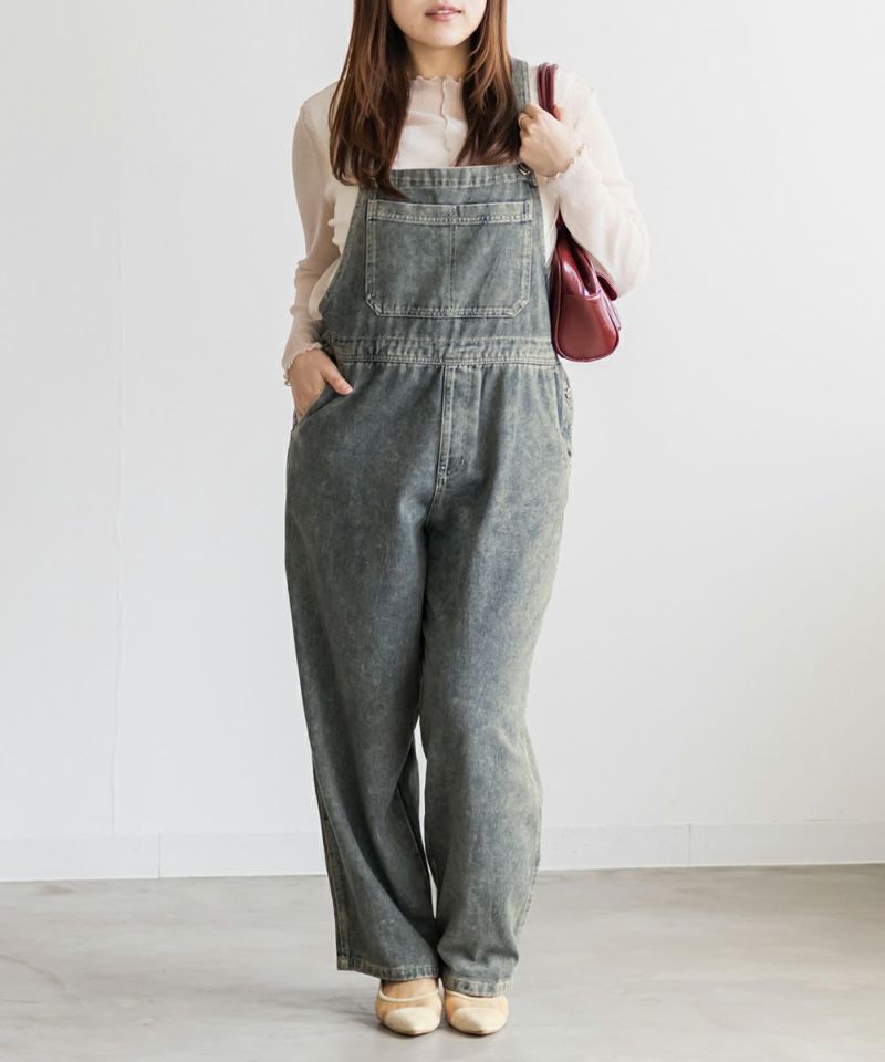【美品】SEA ヴィンテージ　10oz オーバーオール　グレー　フリーサイズ 美品】SEA ヴィンテージ 10oz オーバーオール グレー