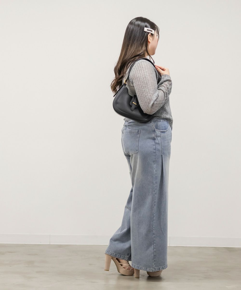 アンサンブル風シアーニット | 大きいサイズ レディース専門店 CLETTE