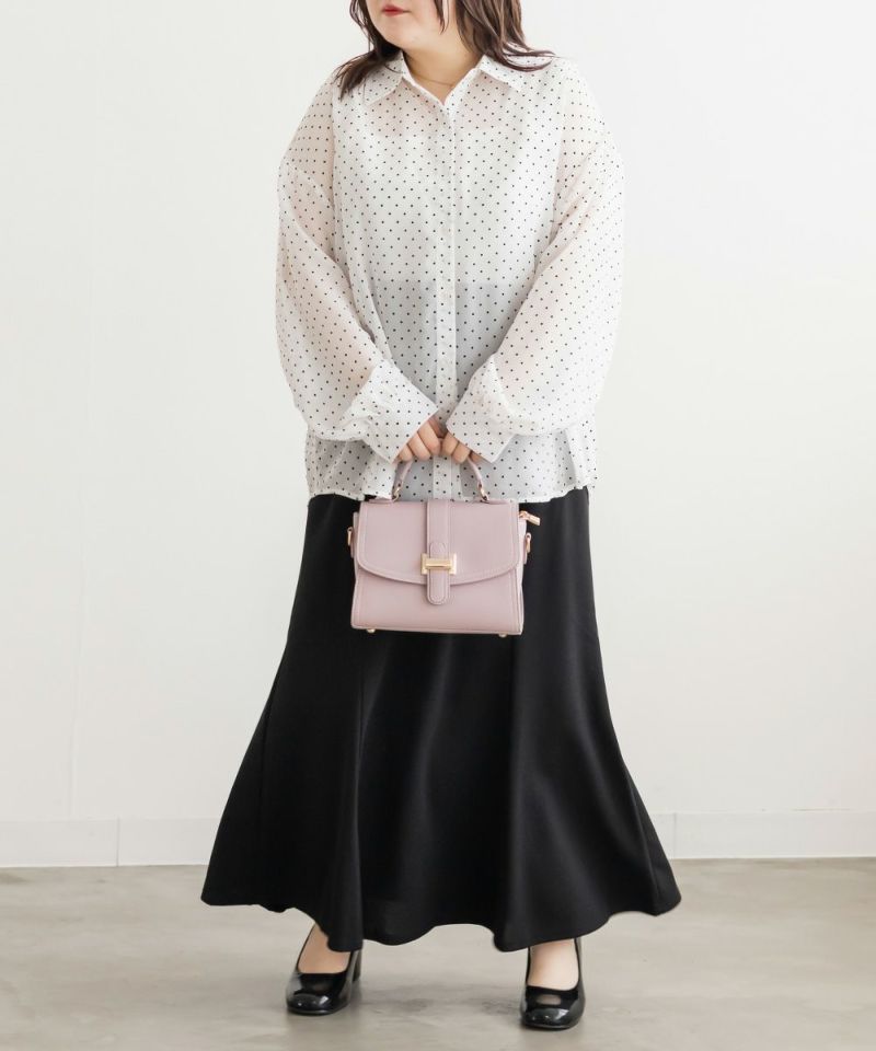 ラウンジドレス　カットジョーゼットマーメイドスカート カットジョーゼットマーメイドスカート | LOUNGEDRESS(ラウンジドレス