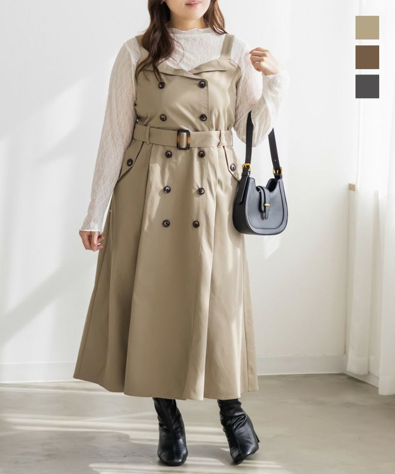 大きいサイズ/レディース/LL/3L/4L/CLETTEオリジナルトレンチデザインワンピース 000000018364-01-l.jpg?t=