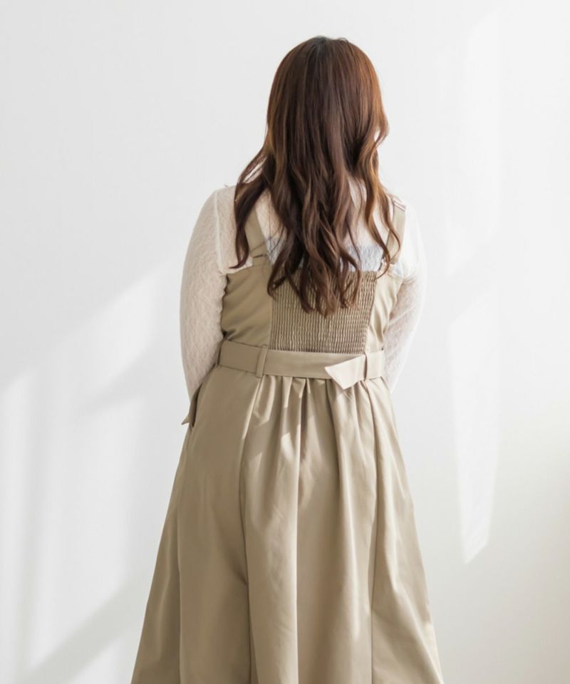 CLETTEオリジナルトレンチデザインワンピース | 大きいサイズ