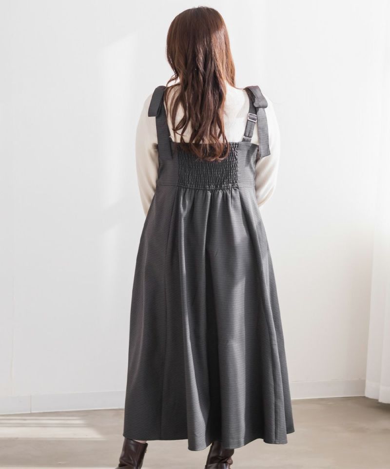 正規品♡ロゴ裏毛ワンピース♡チャコールグレー レース衿ニットワンピース（チャコールグレー/ネイビー/ワンピース