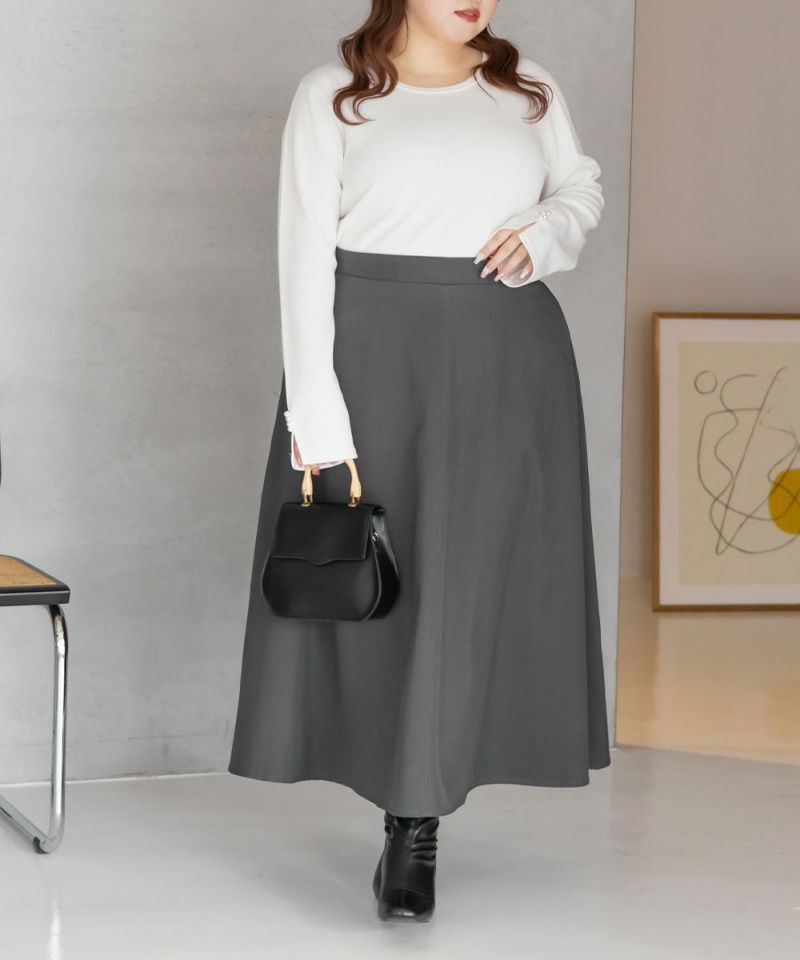 ロングフレアスカート | 大きいサイズ レディース専門店 CLETTE